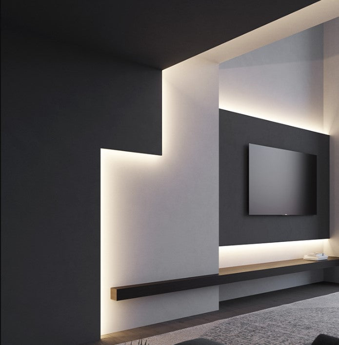 Tagli di luce con i profili led – Casa della Luce