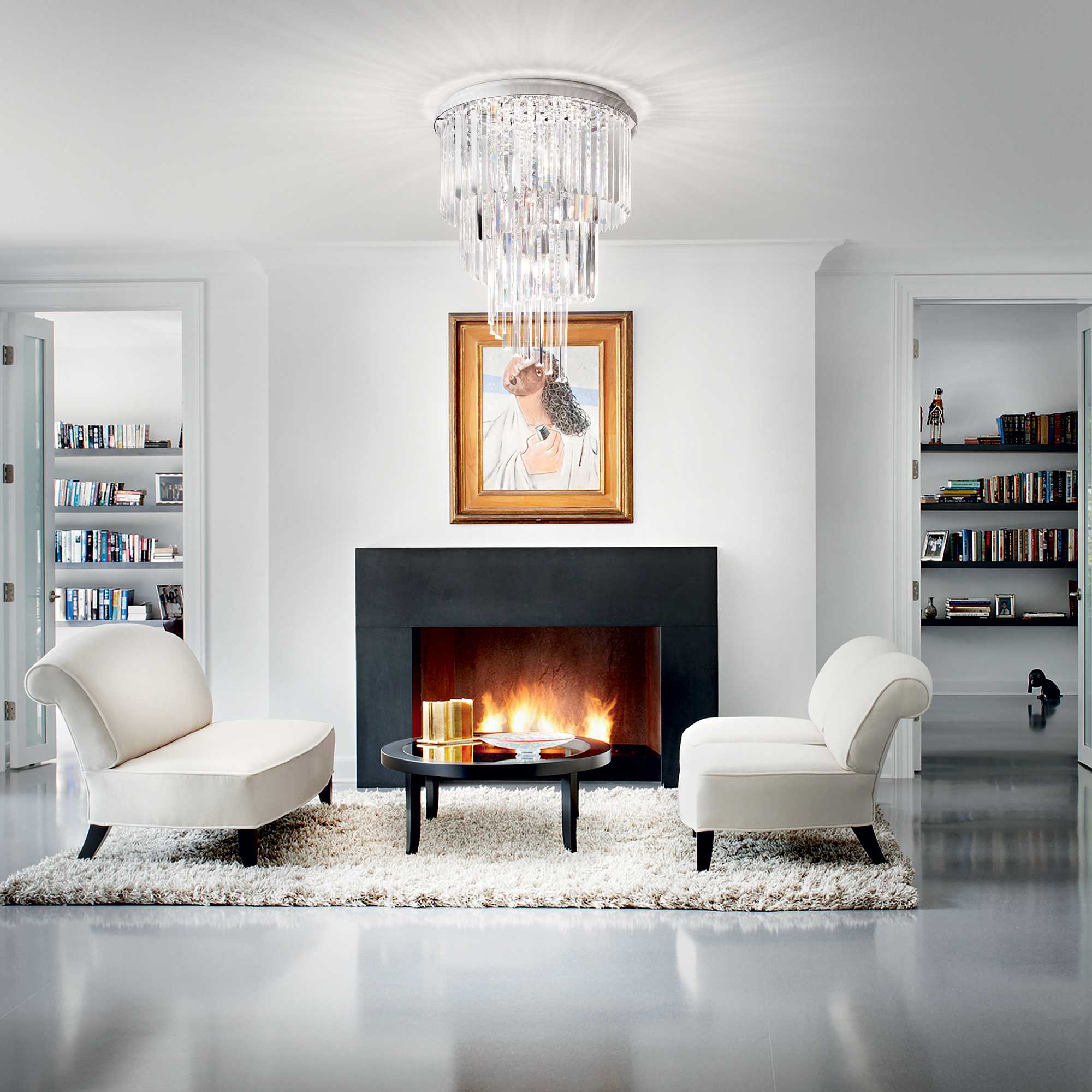 Carlton Ideal-Lux - Elegante collezione di lampadari cristallo molato – Casa  della Luce