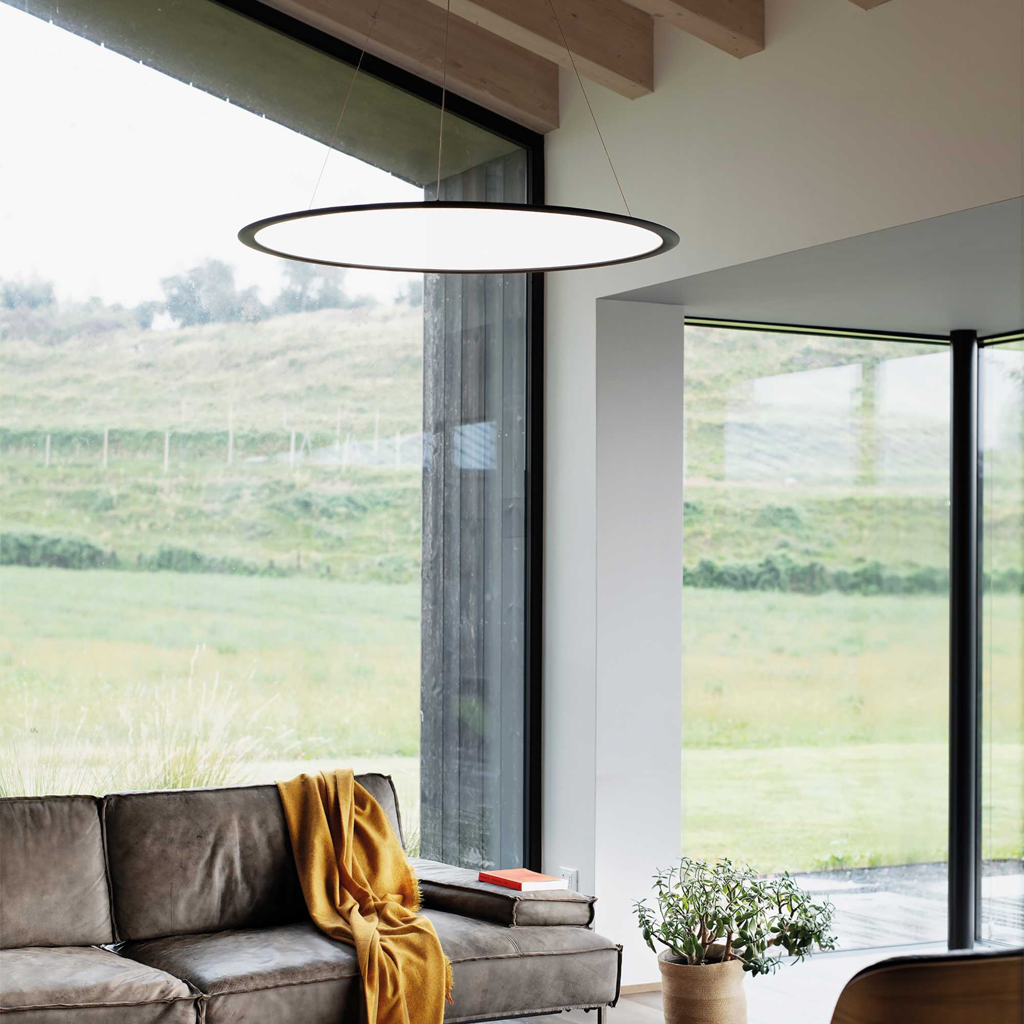 Orbit Ideal-Lux - Sospensione LED in acrilico trasparente – Casa della Luce