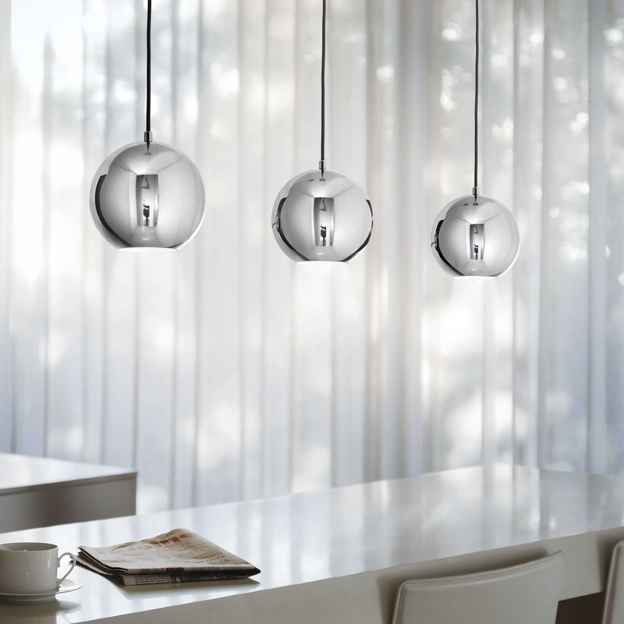 Mr jack sp1 small Lampadario sospensione sfera nero