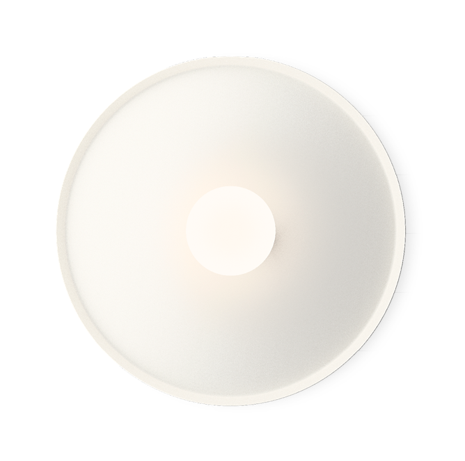 Top lampada da parete soffitto led in alluminio e vetro Ø 90 cm. Bianco Casambi