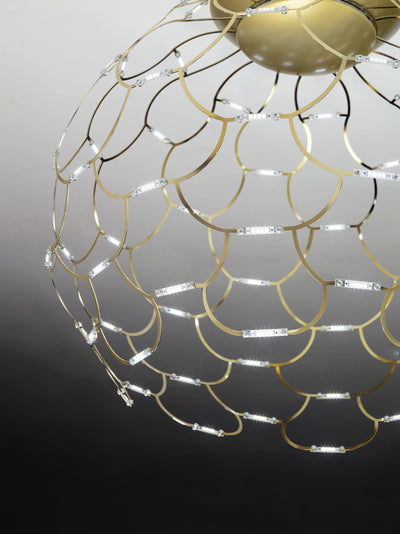 Lamoi soffitto piccola Led 49W rame Push DALI 0-10V 1-10V