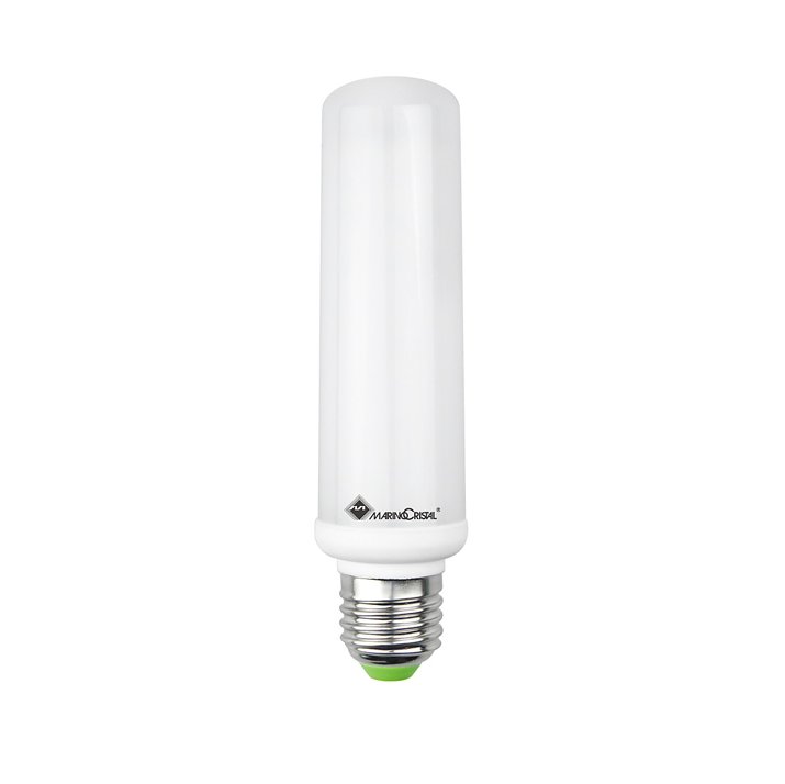 Lampadina tubolare LED E27 15W 3000K 2000 lumen - Marino Cristal