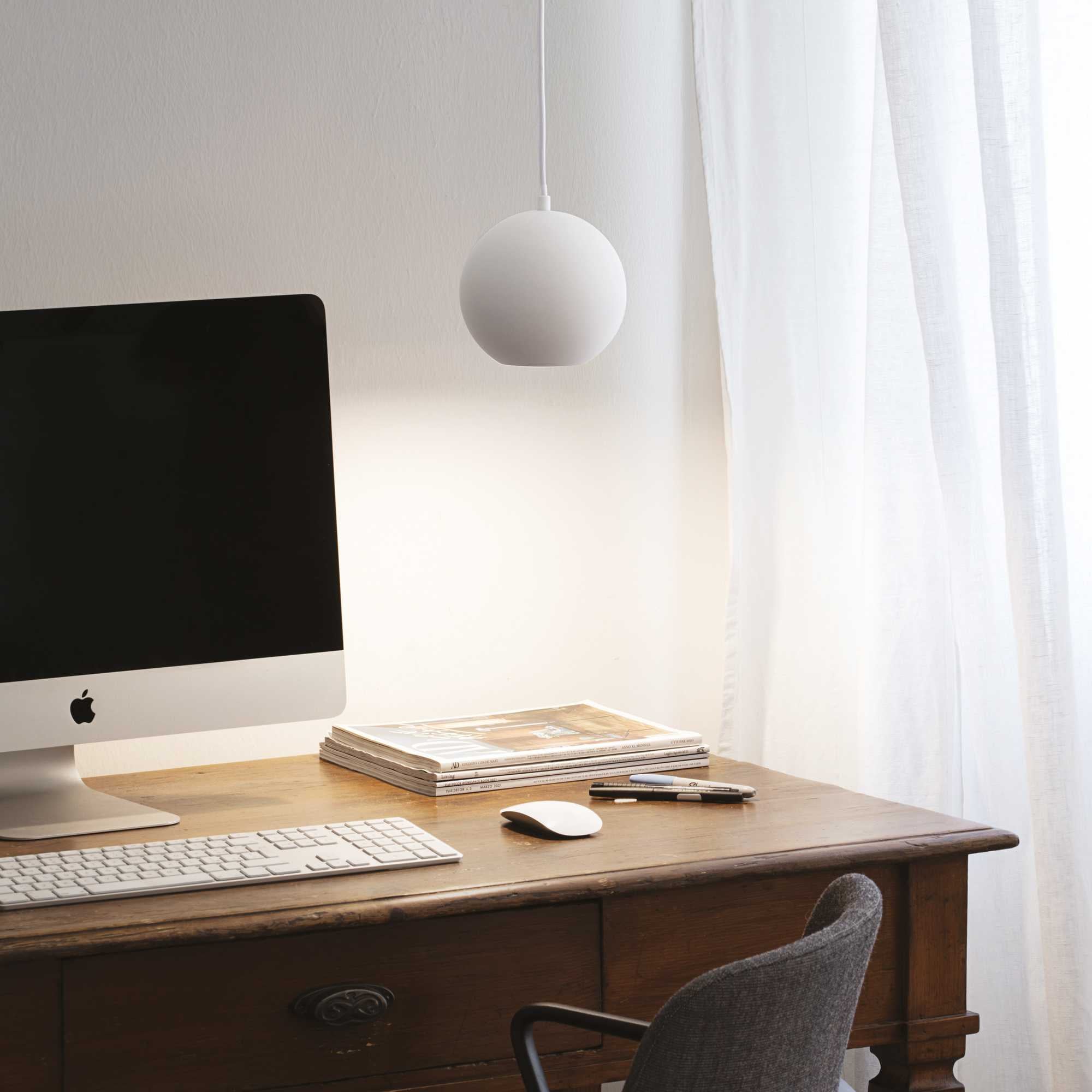 Mr jack sp1 small Lampadario sospensione sfera nero