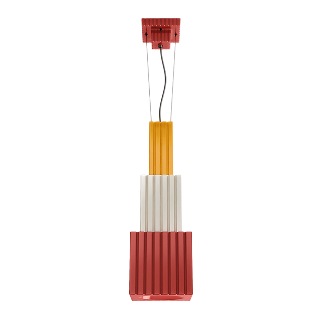 Metra C2830 lampadario sospensione ceramica decorata