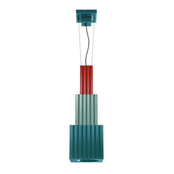 Metra C2832 lampadario sospensione ceramica decorata