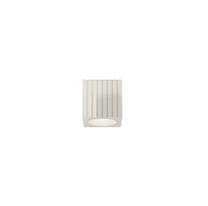 Metra C2836 plafoniera lampada soffitto ceramica decorata crema