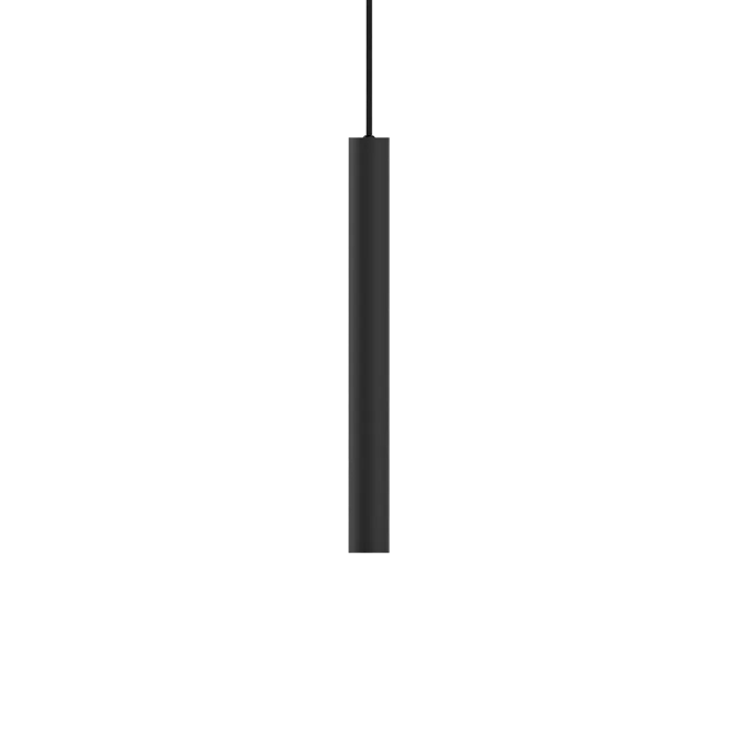 Look sp1 d04 Lampadario sospensione cilindro nero