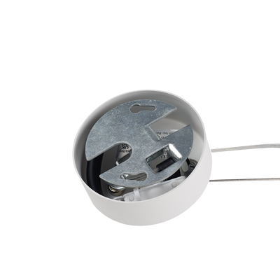Mapa Bianco sp1 d10 Sospensione sfera in vetro Ø10 cm.