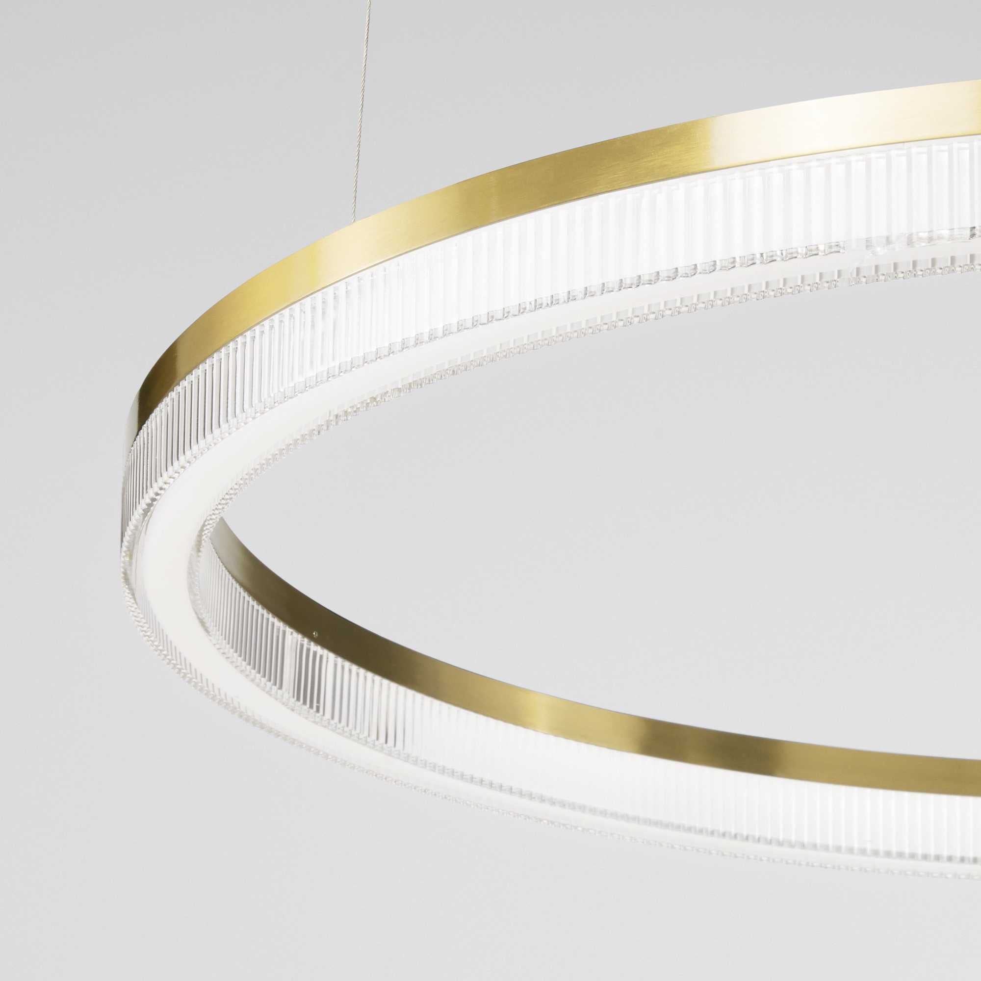 Crown sp d40 Lampadario sospensione LED ottone