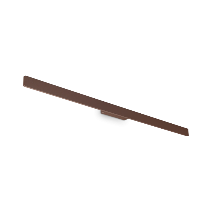 Linea ap d144 Applique alluminio LED per esterno 3000K IP54 coffee