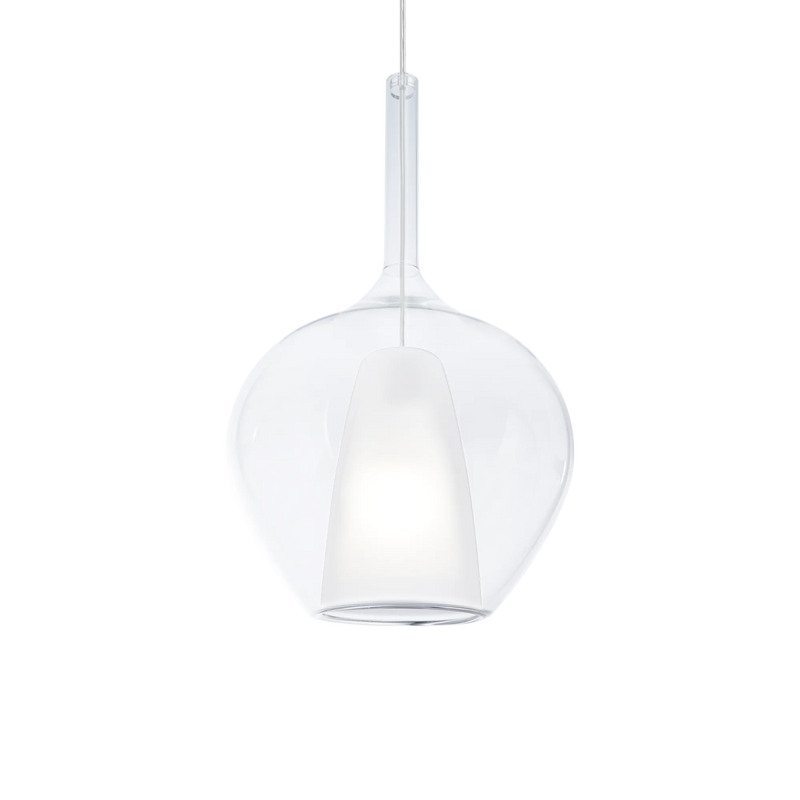 Kalique sp1-1 d28 Sospensione in vetro borosilicato trasparente