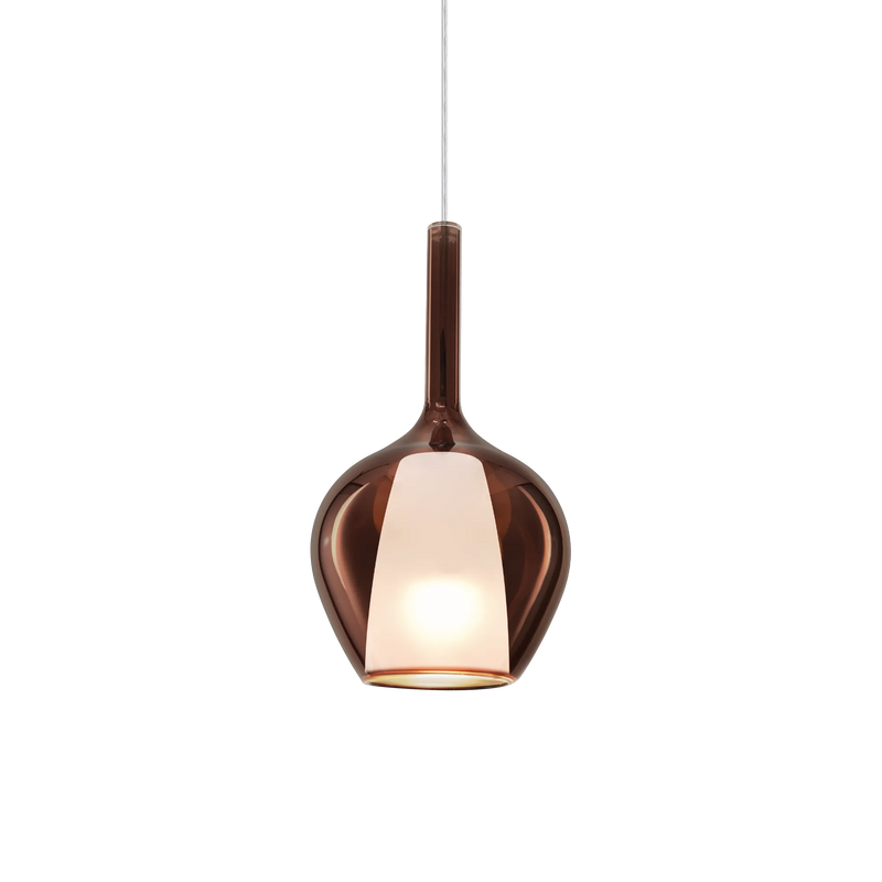 Kalique sp1-1 d18 Sospensione in vetro borosilicato rame