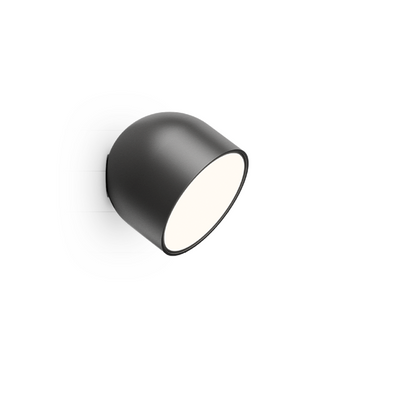 Plusminus Solo spot-light led Ø10 cm. con ottica diffusa orientabile DALI-2 Black