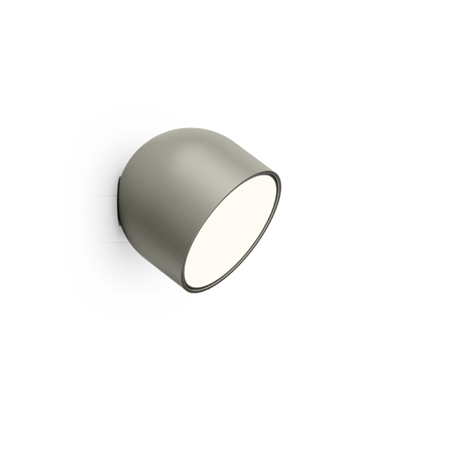 Plusminus Solo spot-light led Ø10 cm. con ottica diffusa orientabile Casambi Green