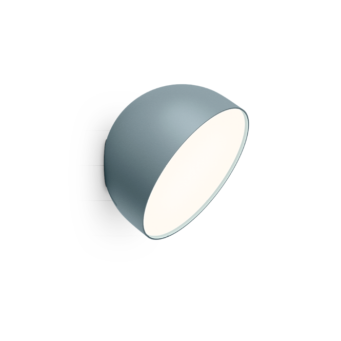 Plusminus Solo spot-light led Ø20 cm. con ottica diffusa orientabile DALI-2 Blue