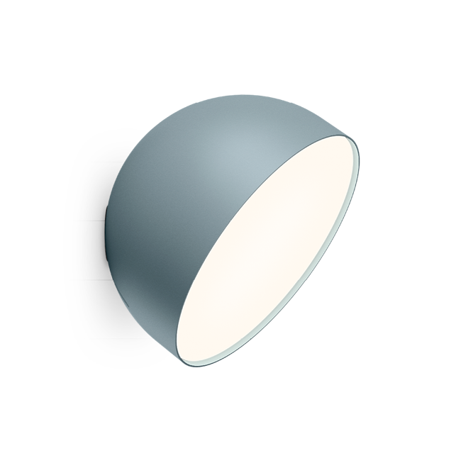 Plusminus Solo spot-light led Ø30 cm. con ottica diffusa orientabile On/Off Blue