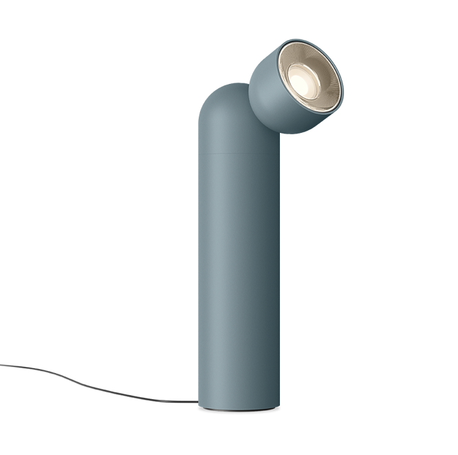 Plusminus Solo lampada terra spot-light led Ø10 cm. con ottica media orientabile Casambi Blue
