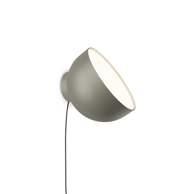 Plusminus Solo spot-light led Ø20 cm. con spina ottica diffusa orientabile Casambi Green