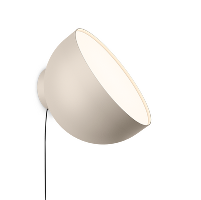 Plusminus Solo spot-light led Ø30 cm. con spina ottica diffusa orientabile Casambi Beige
