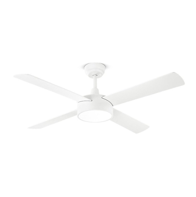 7179 B CT ORIONE Ventilatore soffitto bianco con luce led