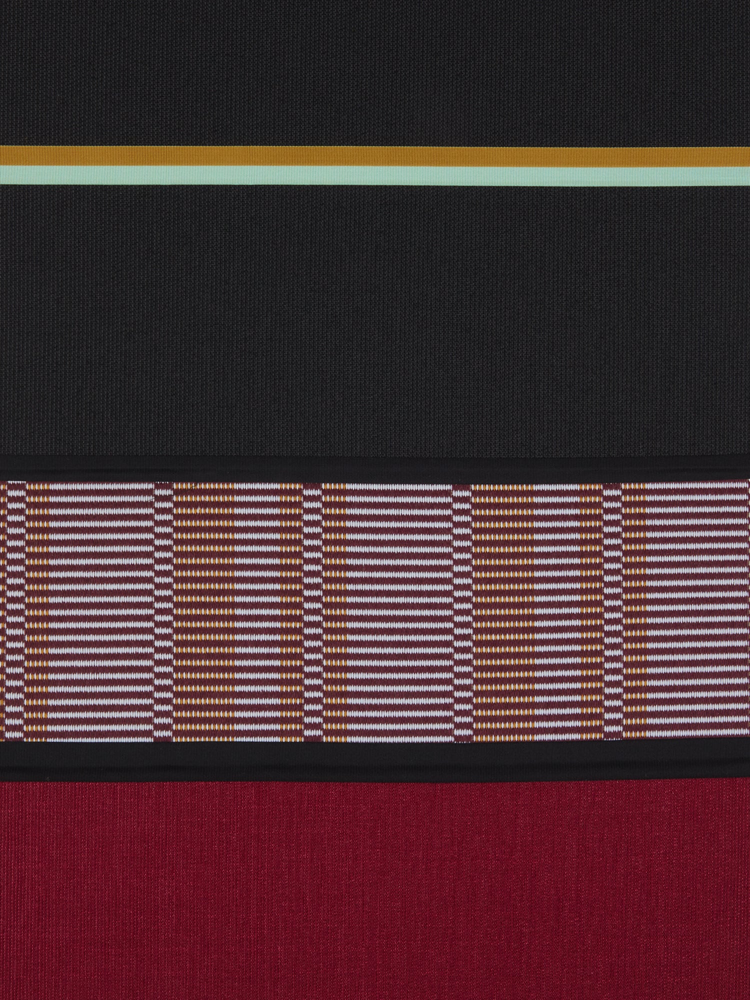 Calypso so Antigua Black Lampadario a sospensione in tessuto