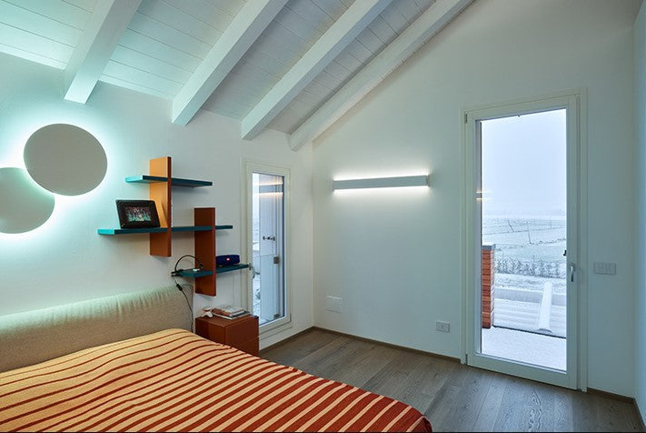 V-30 Veletta con inclinazione di 30° per Strip LED