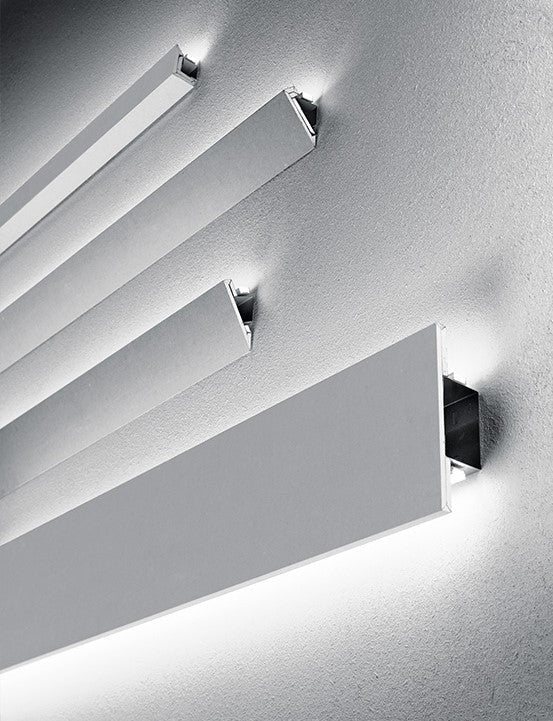 V-30 Veletta con inclinazione di 30° per Strip LED
