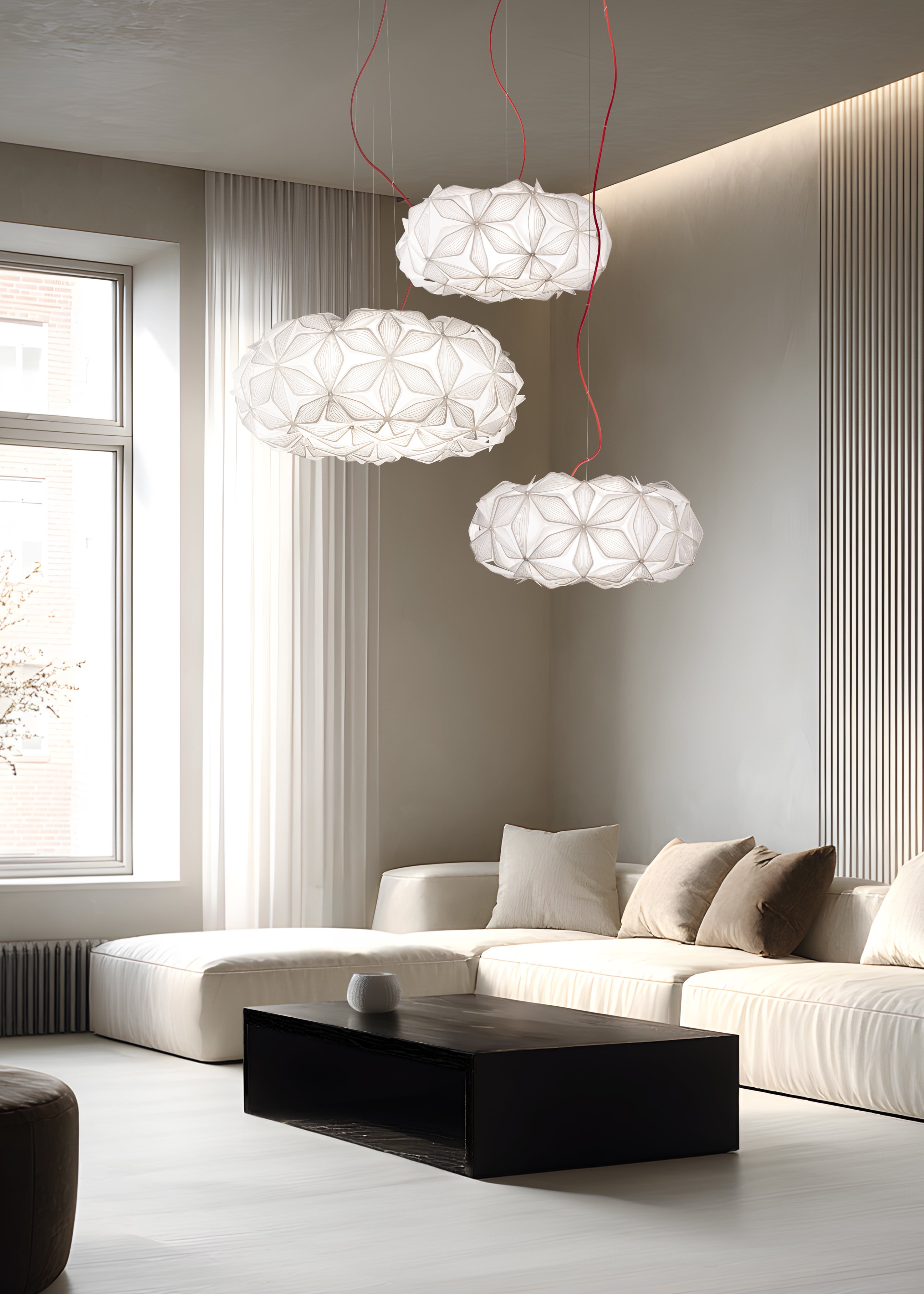 C'est La Vie Suspension Medium White Lampadario diametro 53 cm.