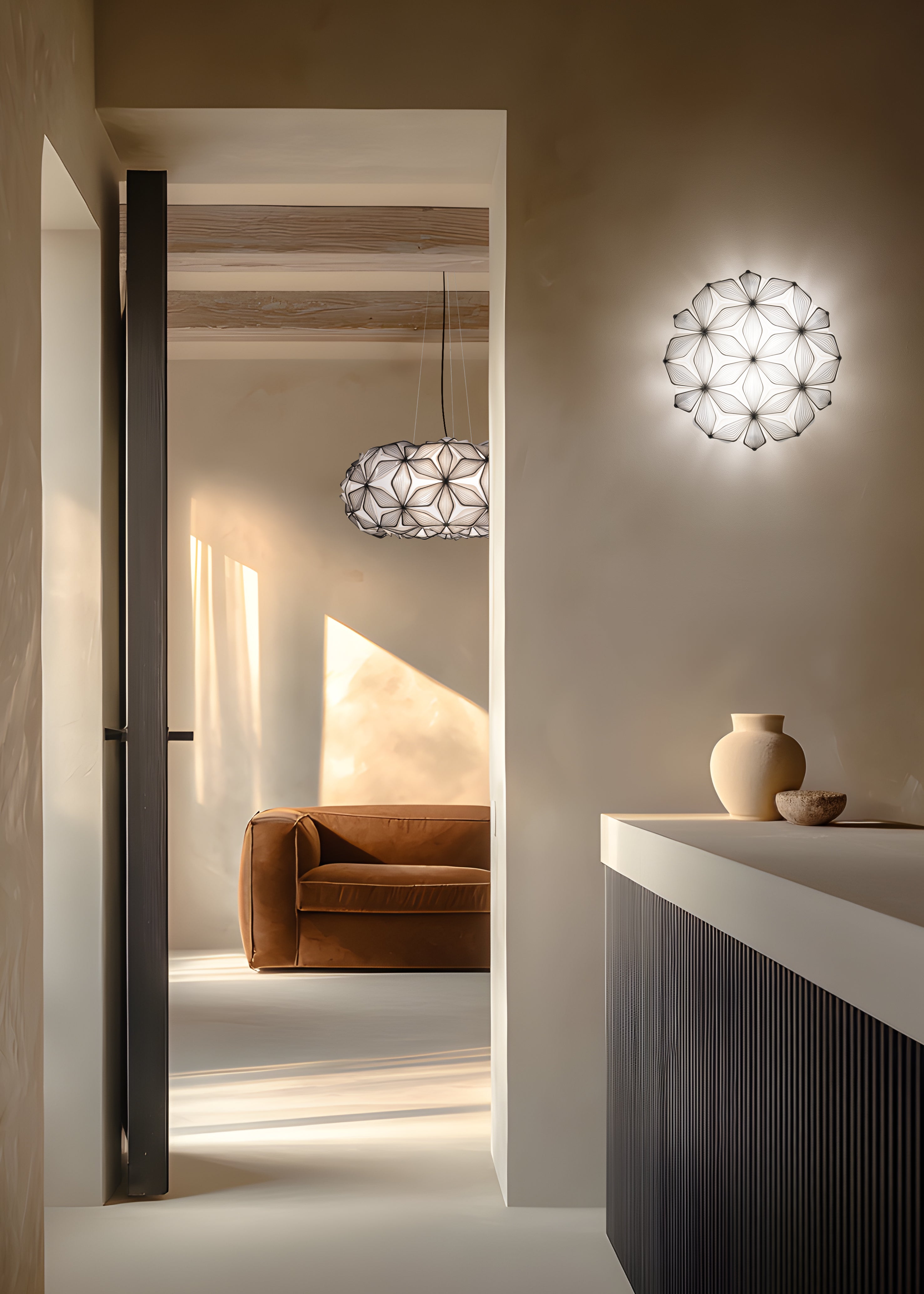 C'est La Vie Ceiling/Wall Medium White Lampada da soffitto parete diametro 47 cm.