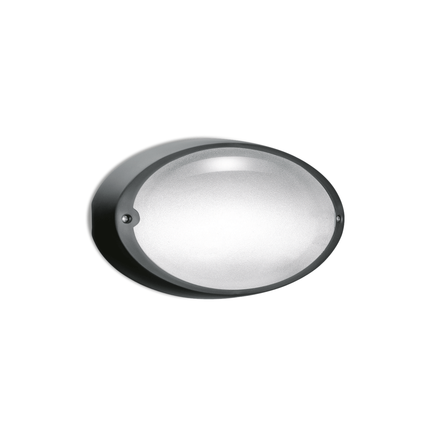 Airy Plus Ovale 300 Applique lampada da parete per esterno in tecnopolimero diffusore policarbonato IP65