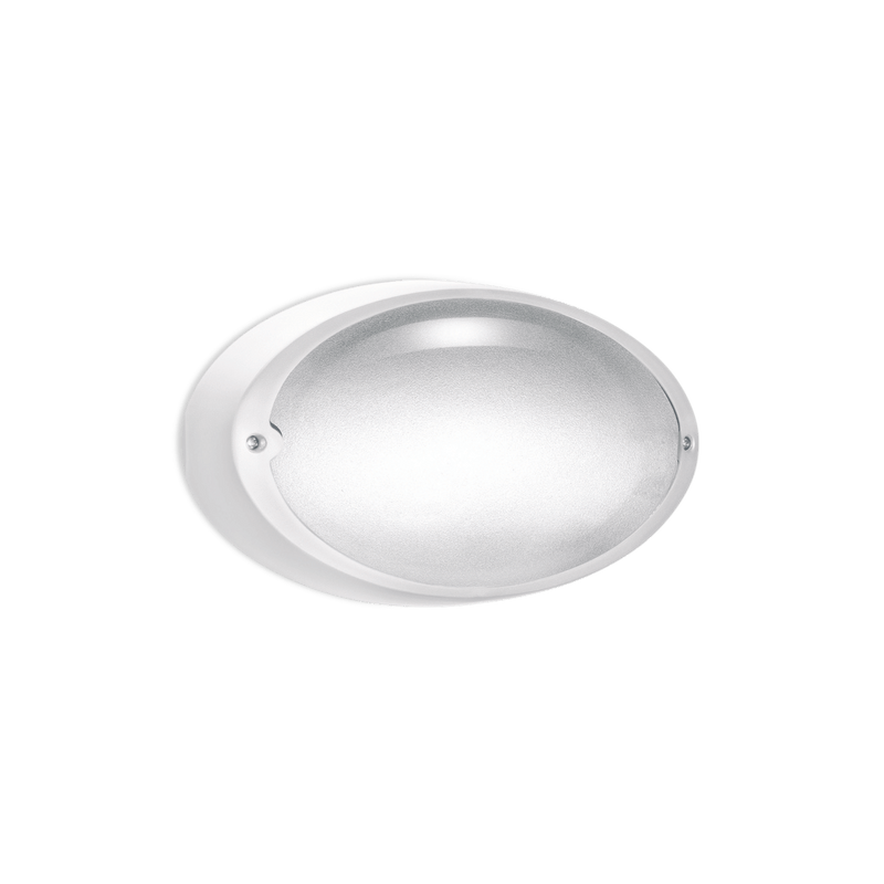 Airy Plus Ovale 300 Applique lampada da parete per esterno in tecnopolimero diffusore policarbonato IP65