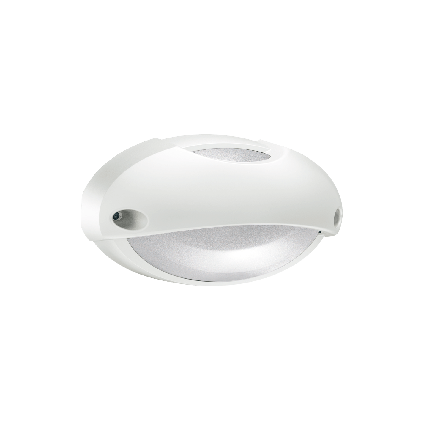 Airy Plus Top Ovale 300 Applique lampada da parete per esterno in tecnopolimero diffusore policarbonato IP65