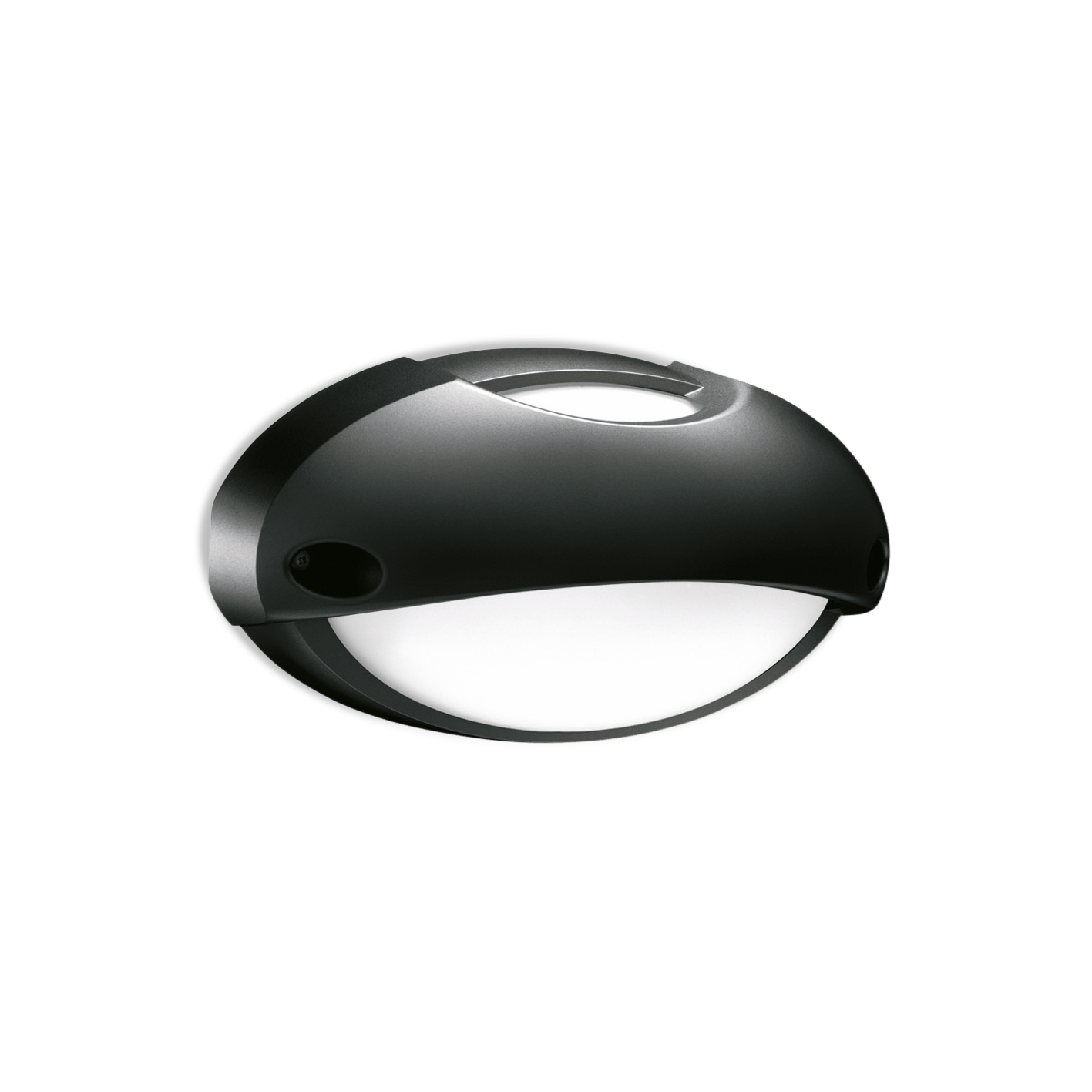 Airy Top Ovale 300 Applique lampada da parete per esterno in tecnopolimero vetro acidato IP54