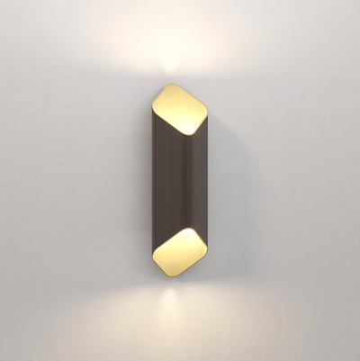 Ako 420 Phase Applique LED 2700K per interno in metallo bronzo oro