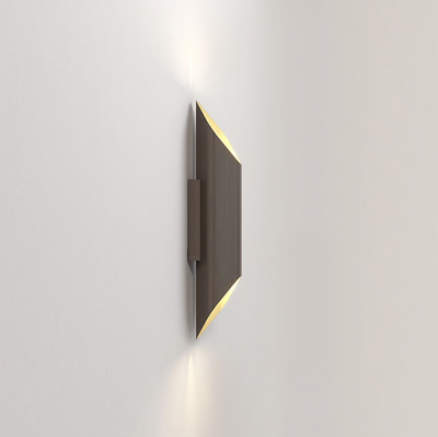 Ako 420 Phase Applique LED 2700K per interno in metallo bronzo oro