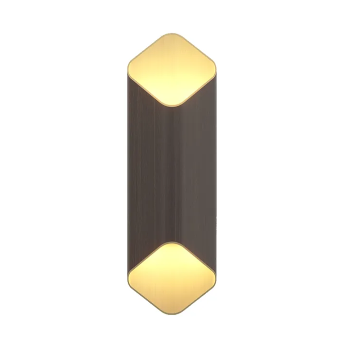 Ako 420 Phase Applique LED 2700K per interno in metallo bronzo oro