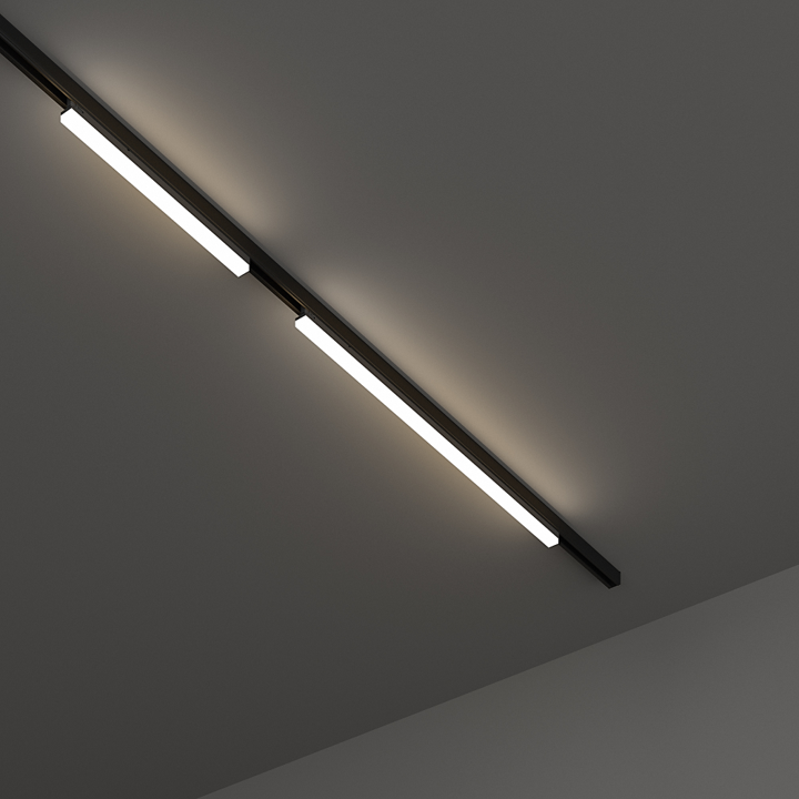 Display wide 21W L 565 cm. on-off 4000k nero