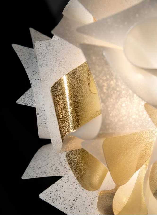 Veli Aurea Large Red Wire Sospensione