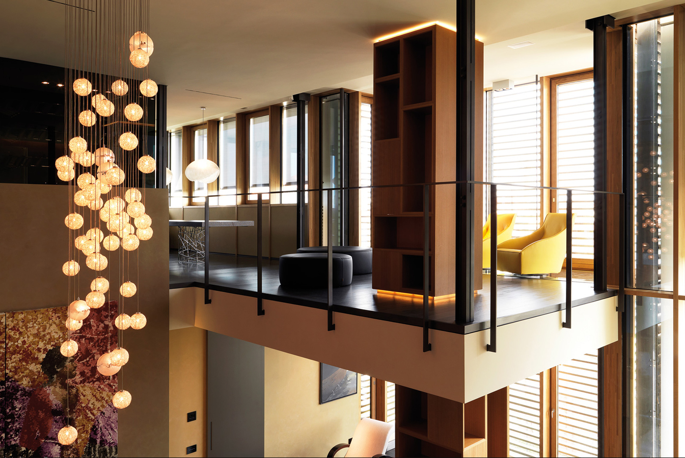 Fil de Fer Sweet Light Chandelier sfere filo in alluminio base rotonda