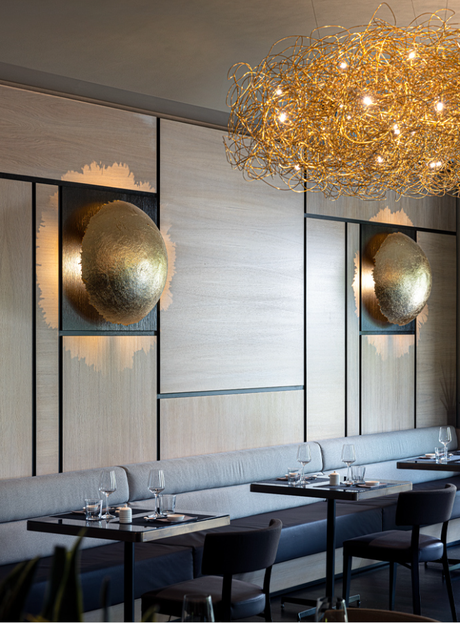 Fil de Fer Nuvola Lampadario Sospensione filo in alluminio