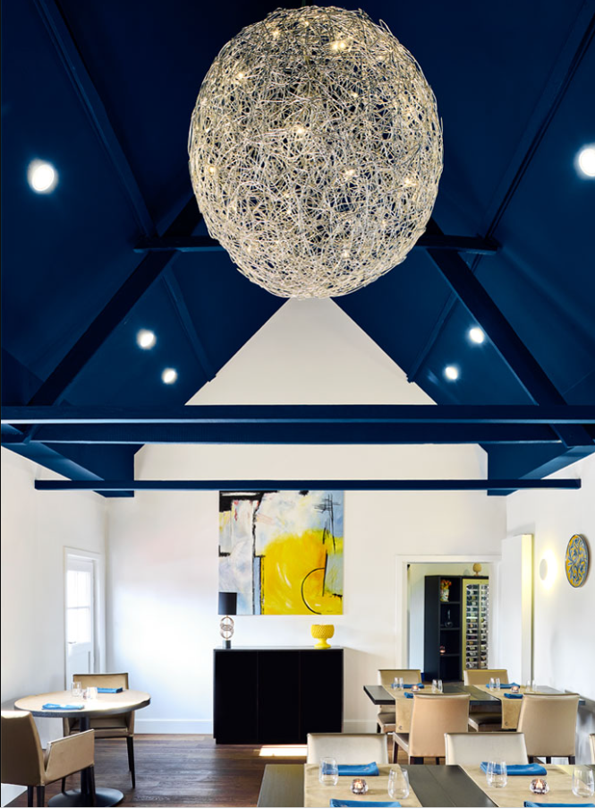 Fil de Fer Lampadario Sospensione sfera filo in alluminio