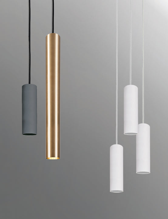 Collins SP Sospensione cilindro da interno Ø4 H20 cm. dark grey