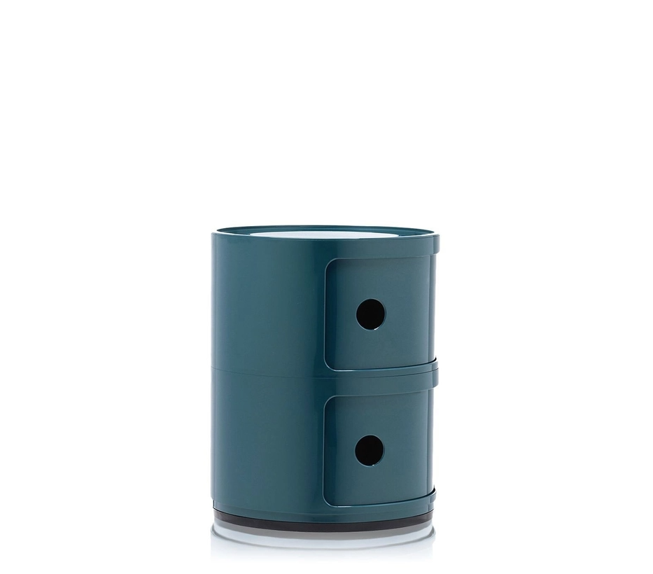 Componibili Classic Comodino in ABS Ø32 H40 cm. blu