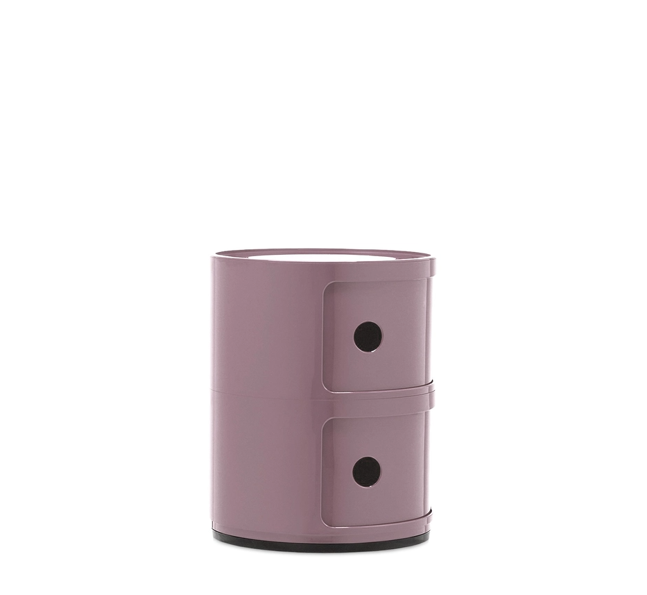 Componibili Classic Comodino in ABS Ø32 H40 cm. malva