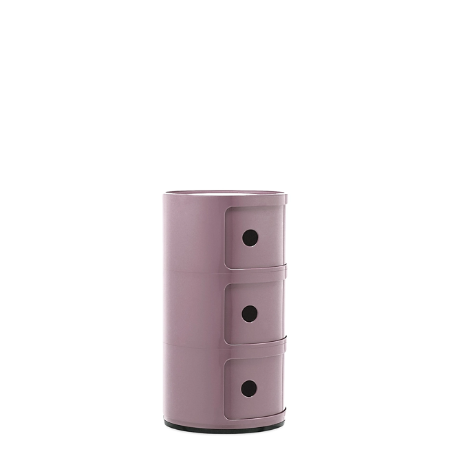 Componibili Classic Comodino in ABS Ø32 H58,5 cm. malva