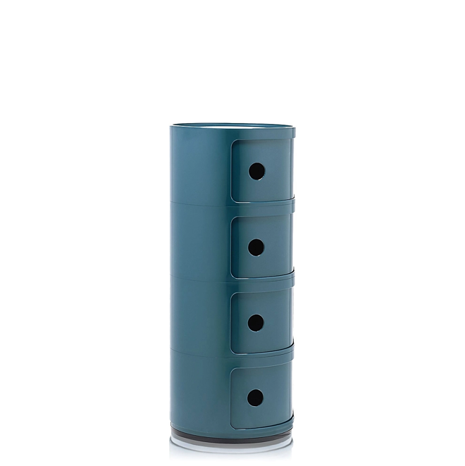 Componibili Classic Comodino in ABS Ø32 H77 cm. blu