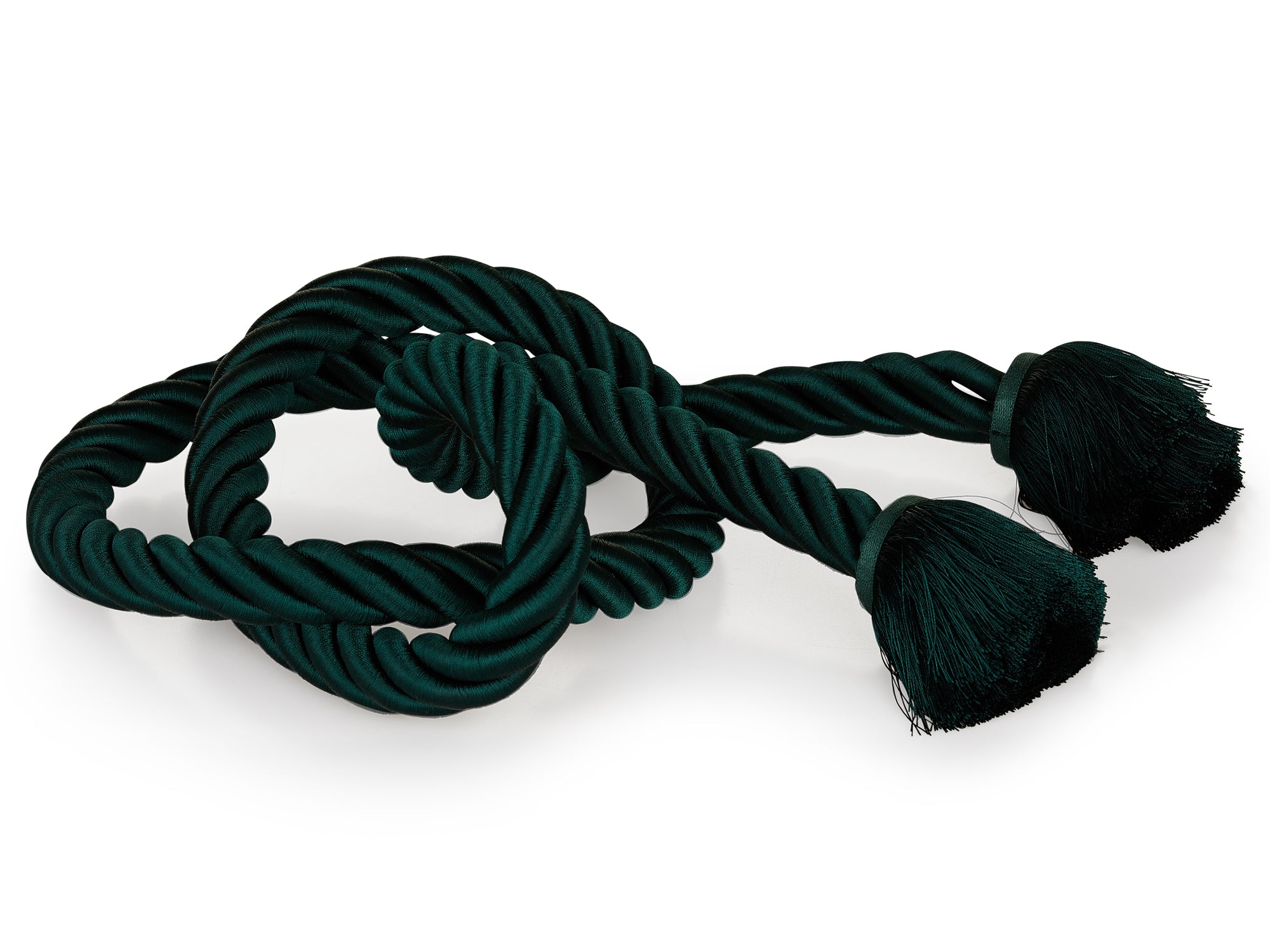 Calypso so Guadaloupe Black Lampadario a sospensione in tessuto