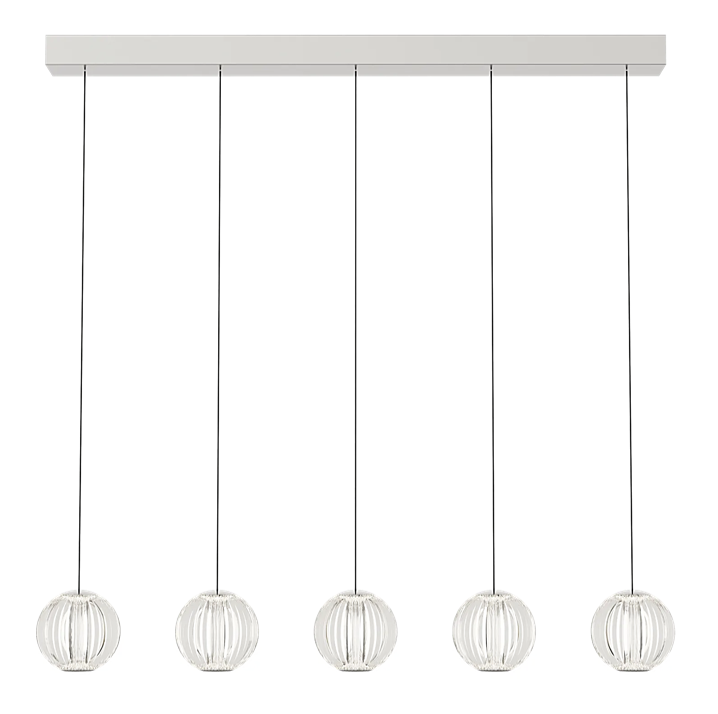 Diamond sp5 Lampadario sospensione LED effetto cristallo molato