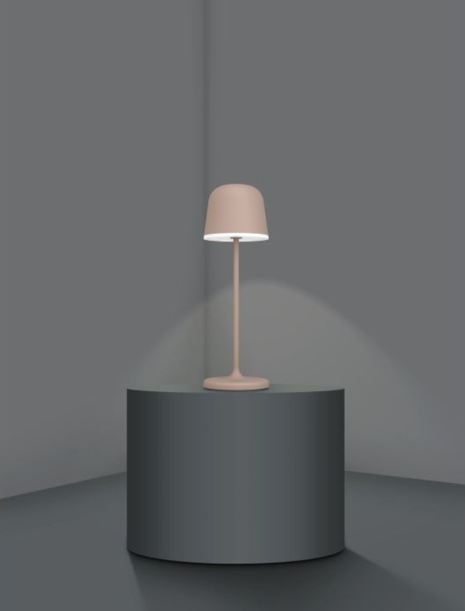 Mannera Corten Lampada ricaricabile da tavolo IP54